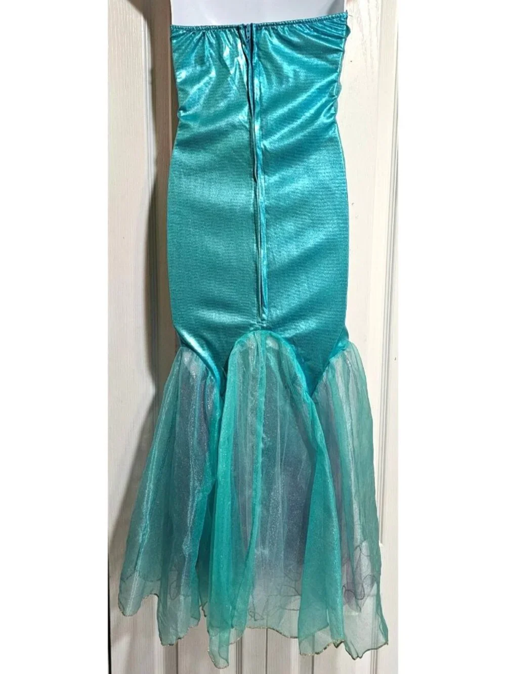 Disney Little Mermaid Ariel Costume Kid 7-8 Gloves Storybook Scene Toys R Us Exc - Picture 6 of 10